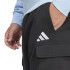 Calça adidas Felczy Sho Homem Preto/Branco