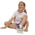 Ensemble adidas Lk Lin T-Set Enfant Rose