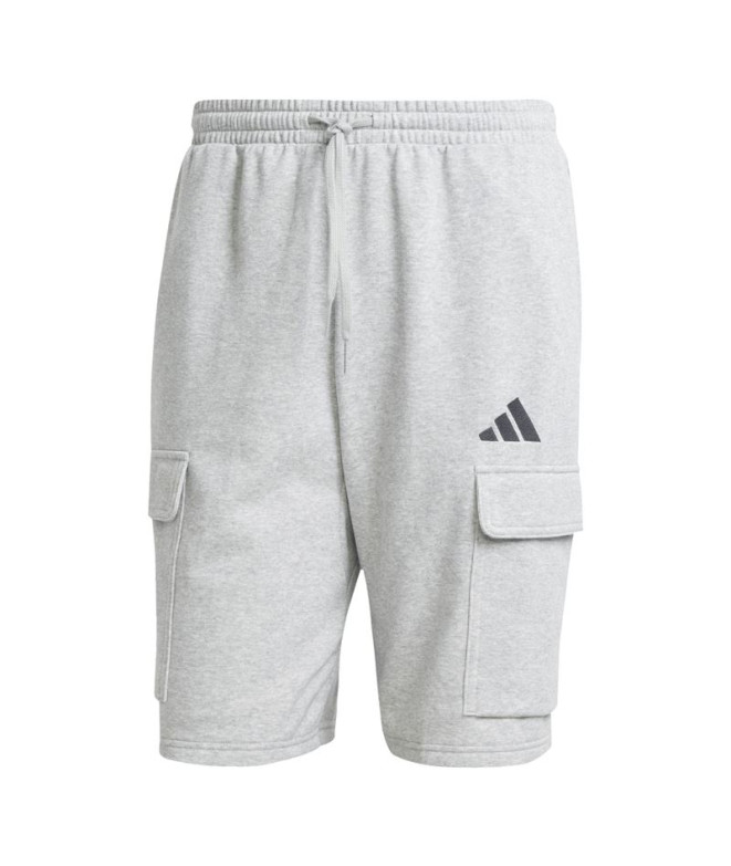 Pantalones adidas Felczy Sho Hombre Gris/Negro