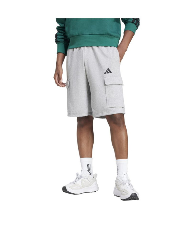 Calça adidas Felczy Sho Homem Cinza/Preto