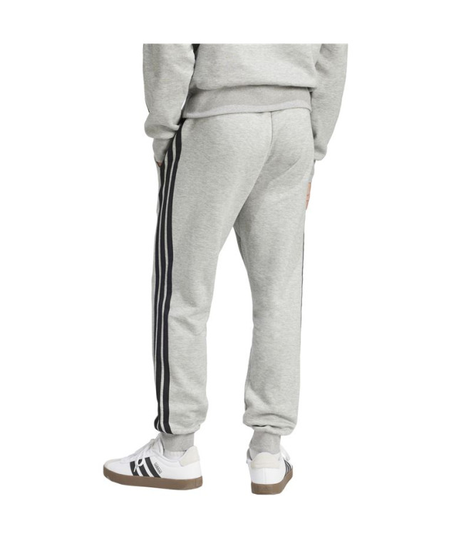 Pantalons adidas 3Bandas Fl Tc Homme Gris/Noir