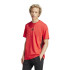 Camiseta adidas 3 Bandas Sj Homem Rubpur/Negro