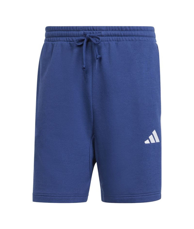 Pantalones adidas 3Bandas French Terry Sho Hombre Azul Oscuro/Blanco