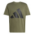 Camiseta adidas Bl Sj Homem Verde Escuro/Preto