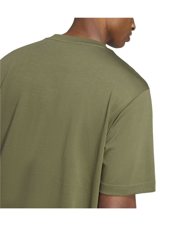 Camiseta adidas Bl Sj Hombre Verde Oscuro/Negro