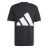 Camiseta adidas Bl Sj Hombre Negro/Blanco