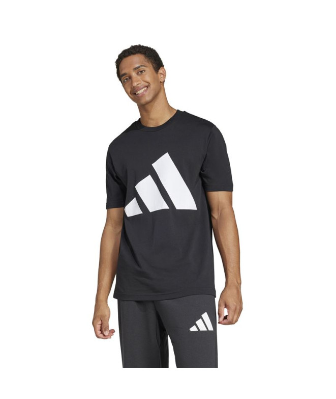 Camiseta adidas Bl Sj Hombre Negro/Blanco