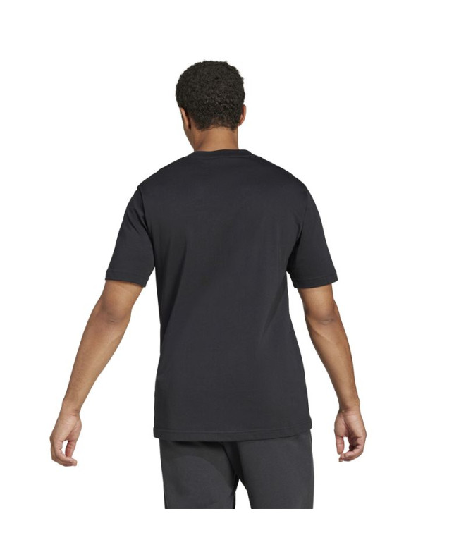 Camiseta adidas Bl Sj Hombre Negro/Blanco