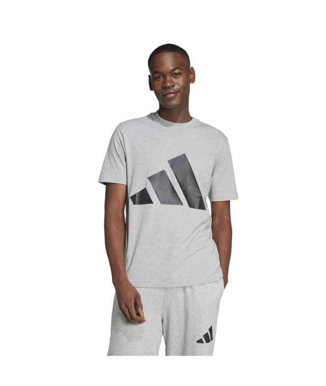Camiseta adidas Bl Sj Hombre Gris/Negro