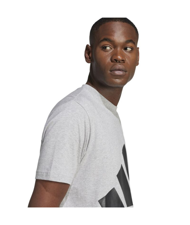 Camiseta adidas Bl Sj Hombre Gris/Negro