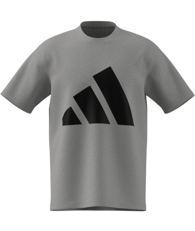 Camiseta adidas Bl Sj Hombre Gris/Negro