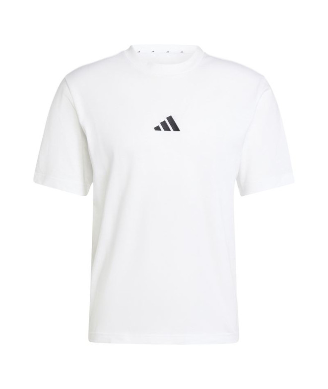Camiseta adidas Sl Sj Hombre Blanco/Negro