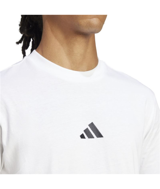 Camiseta adidas Sl Sj Homem Branco/Preto