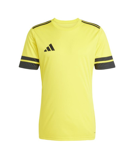 T-shirt de Football adidas Squadra25 Jsy Homme Jaune/Noir