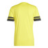 Camiseta de Futebol adidas Squadra25 Jsy Homem Amarelo/Preto
