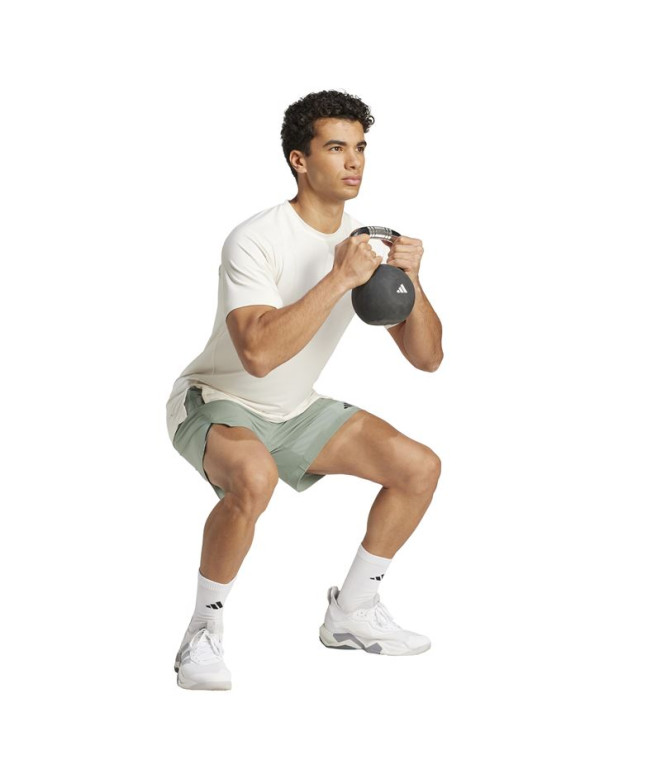 Pantalons de Fitness adidas D4T Short Homme Vert