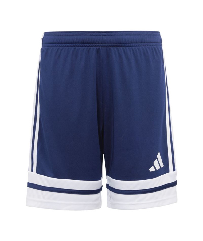 Pantalones de Fútbol adidas Squadra25 Sho Infantil Azul/Blanco