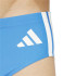 Maillot de bain de Natation adidas 3 Bandes Bld Trunk Homme Reabri/Blanc