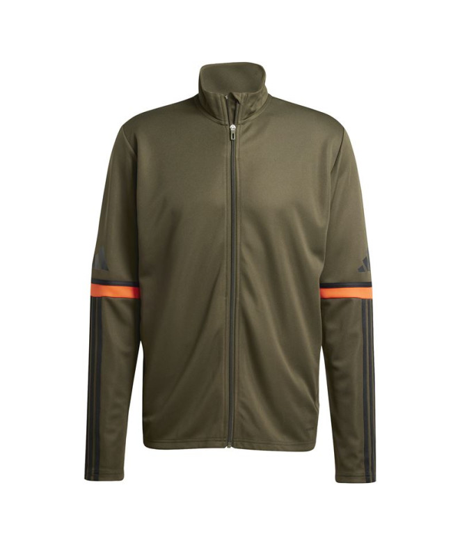 Chaqueta de Fútbol adidas Squadra25 Tr Hombre Verde Oscuro/Negro