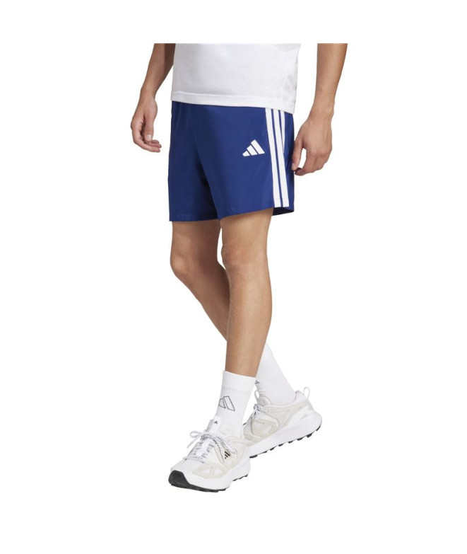 Calça adidas 3Bandas Chelsea Homem Azul...