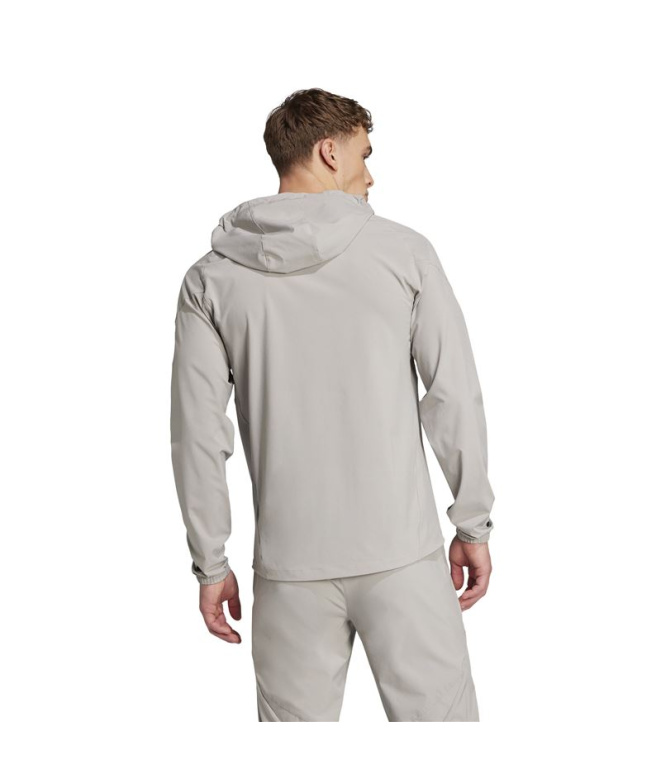 Casaco de Futebol adidas Tiro25C Vt Homem Cinza