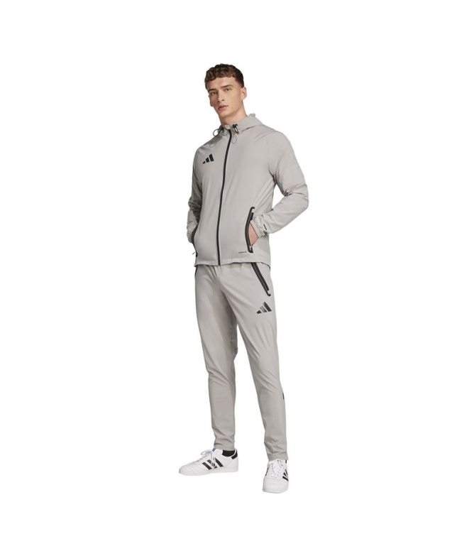 Casaco de Futebol adidas Tiro25C Vt Homem Cinza