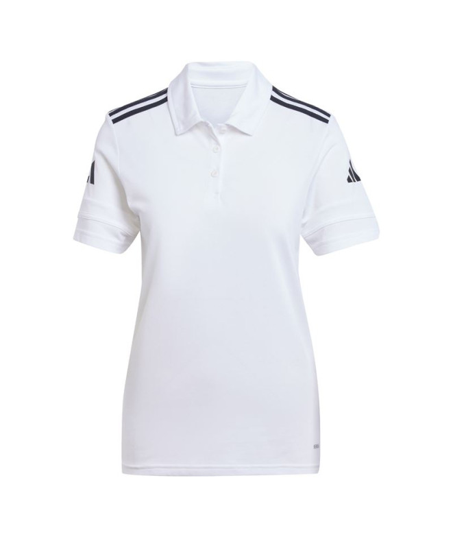 Polo de Fútbol adidas Squadra25 Mujer Blanco/Negro