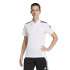 Polo de Futebol adidas Squadra25 Mulher Branco/Preto