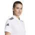 Polo de Futebol adidas Squadra25 Mulher Branco/Preto