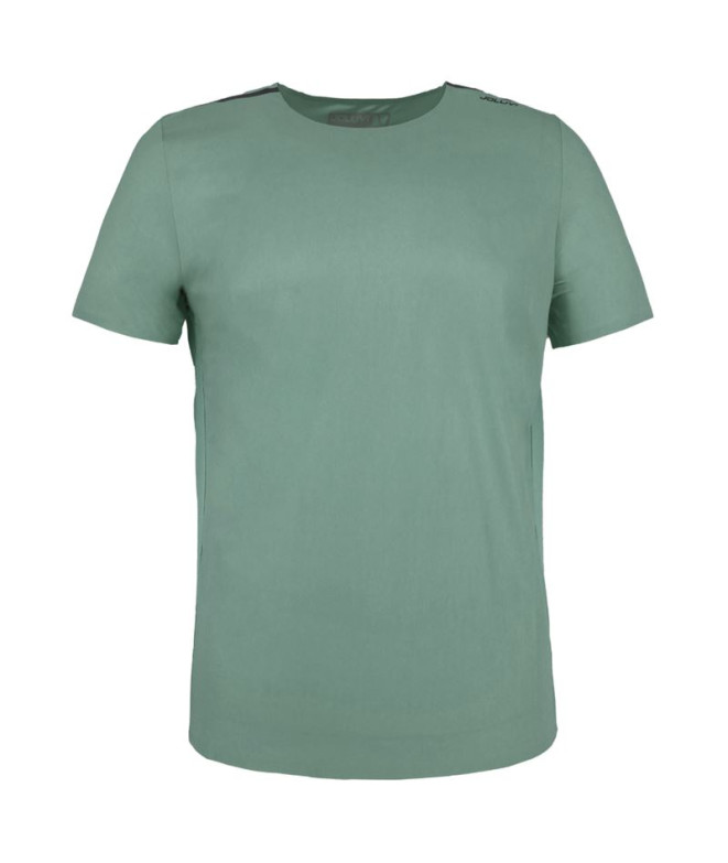 Camiseta de montanha Joluvi Laser Homem Verde Pálido/ Antracite