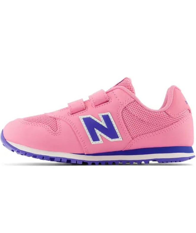 Chaussures New Balance 500 Hook & Loop Enfant Rose