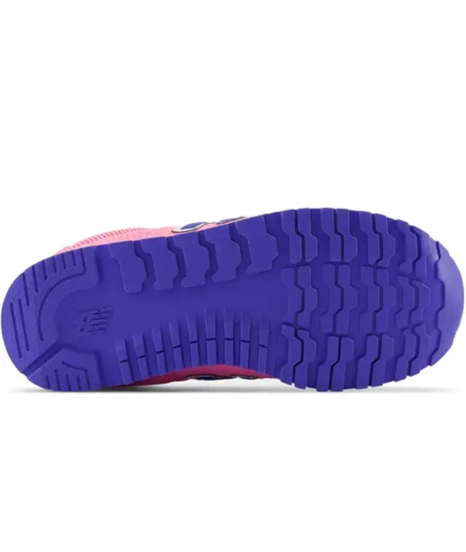 Chaussures New Balance 500 Hook & Loop Enfant Rose