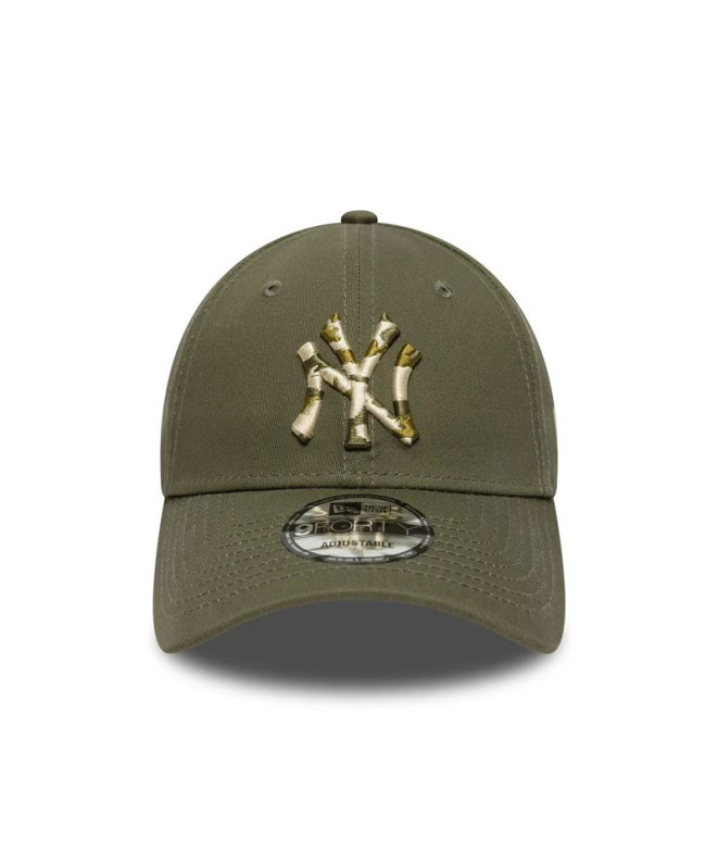 Gorra New Era New York Yankees Seasonal Infill 9FORTY Adjustable Cap Verde