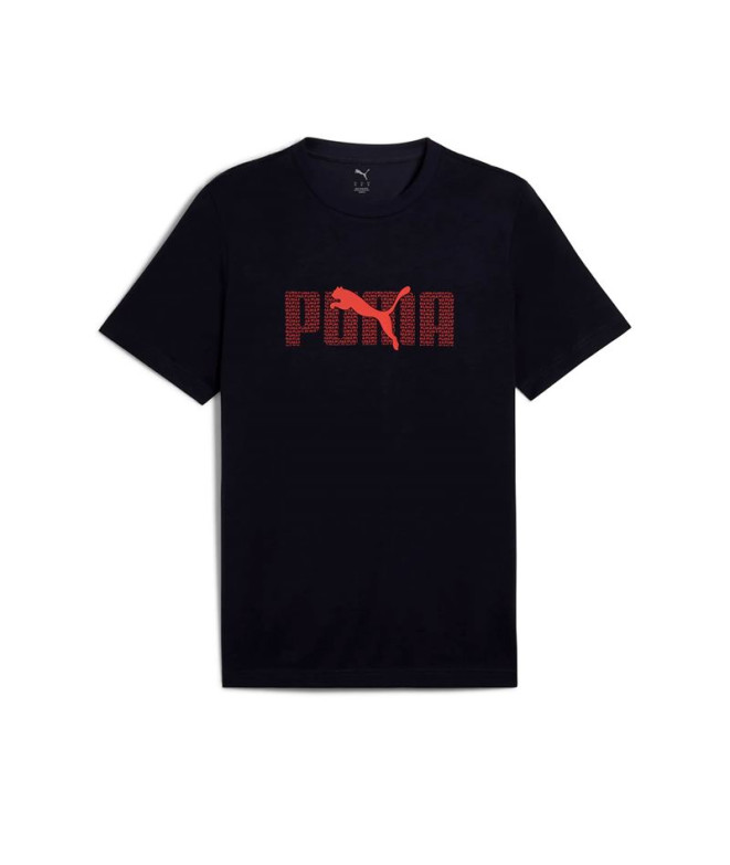 Camiseta Puma Essentials Logo Lab ,New Navy, Hombre