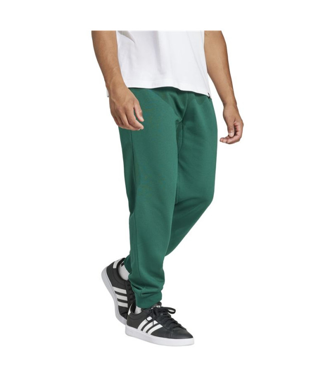 Pantalons adidas Feelcozy Homme Vert Foncé/Noir