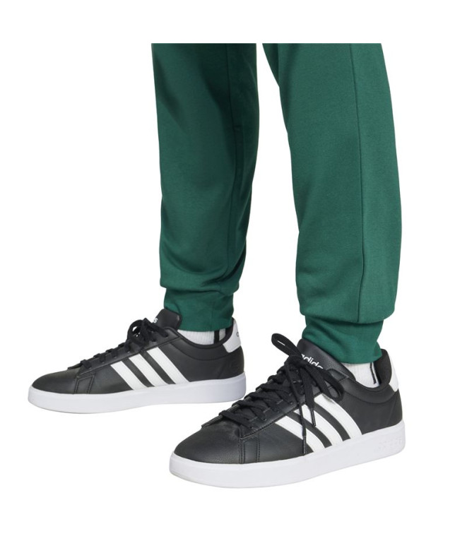 Calça adidas Feelcozy Homem Verde Escuro/Preto