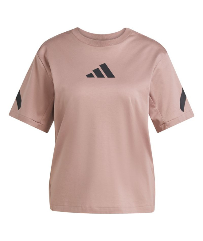 Camiseta adidas Z.N.E. Mujer Rosa