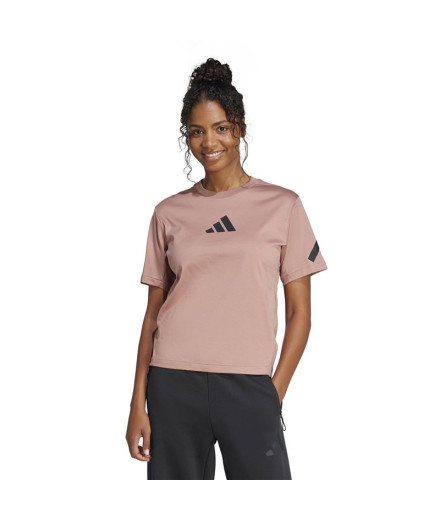 T-shirt adidas Z.N.E. Femme Rose 2