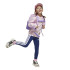 Moletom adidas Lk Sl Fl Hd Infantil Rosa