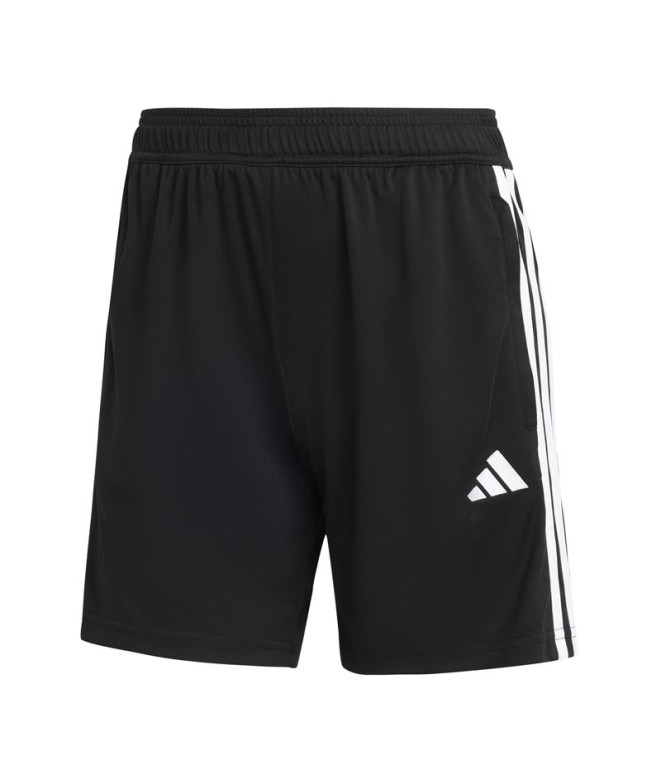 Pantalones de Fútbol adidas Tiro Es Sho Mujer Negro/Blanco