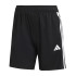 Pantalons de Football adidas Tiro Es Sho Femme Noir/Blanc