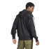 Moletom adidas 3Bandas Fl Fz Hd Homem Preto/Branco