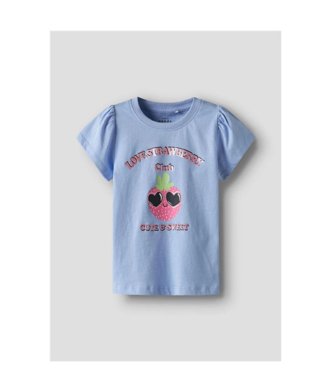 Camiseta name it Nmfvibeke Capsl Serenity Infantil