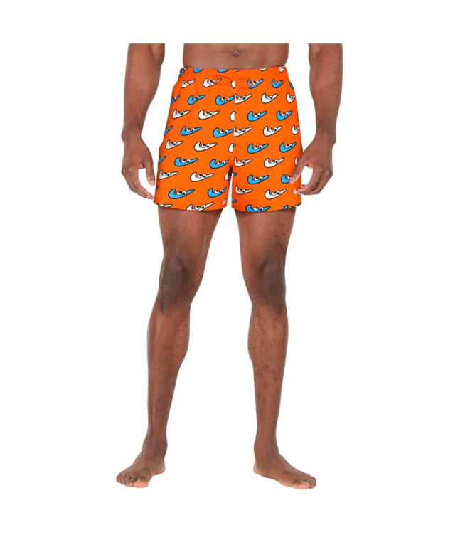 Bañador de Playa y Piscina Nike Hombre Naranja