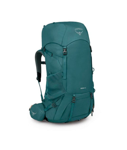 Mochila de Montanha Osprey Renn 65 Mulher Azul/Laranja