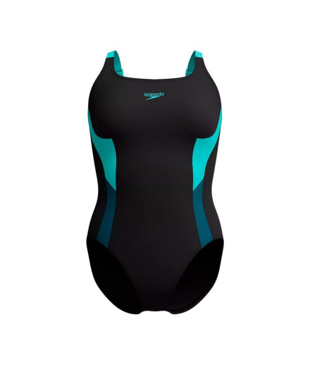 Maillot de bain Speedo Shaping Solid Splice 1 Pièce Femme...