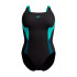 Fato de banho Speedo Shaping Solid Splice 1 Piece Mulher Arctic Glass