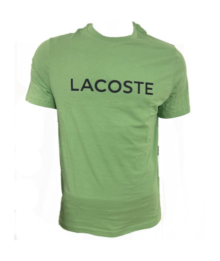 Camiseta Pijama Lacoste Tee-Shirt Homem Verde Camiseta Pijama Lacoste Tee-Shirt Homem Verde
