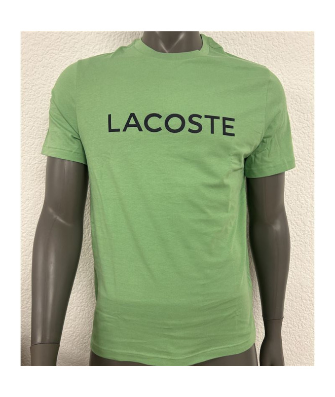 T-shirt Pyjama Lacoste T-shirt Homme Vert