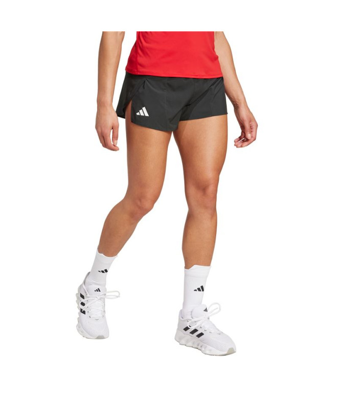 Calça de Running adidas Adizero Split Mulher Preto